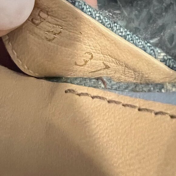 GUCCI Denim GG Espadrille Wedge Sandals – Style 291098 - Picture 12 of 12